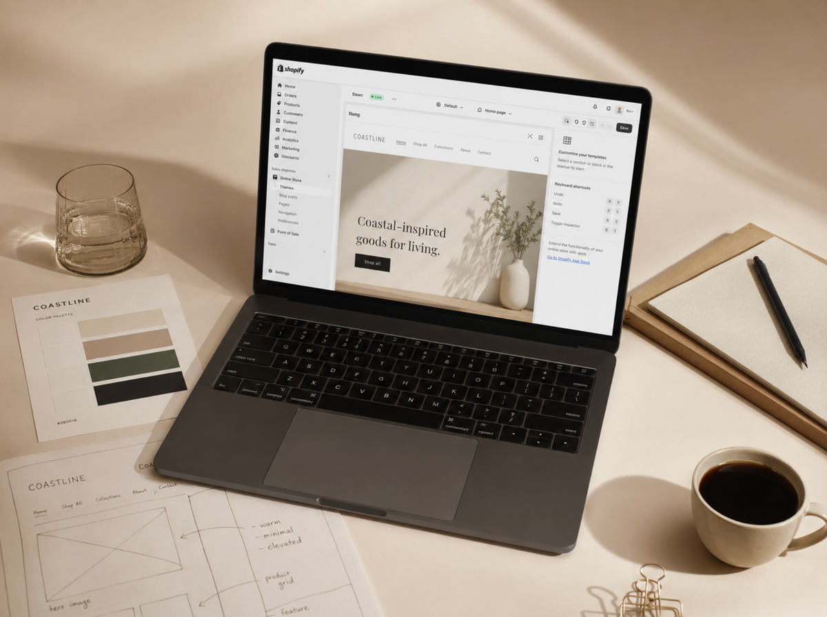 Creación de tienda Shopify